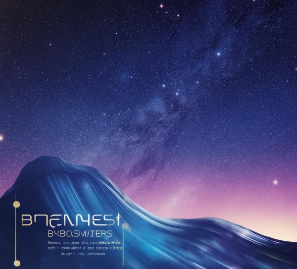 星空震撼商务通用动态PPT模板